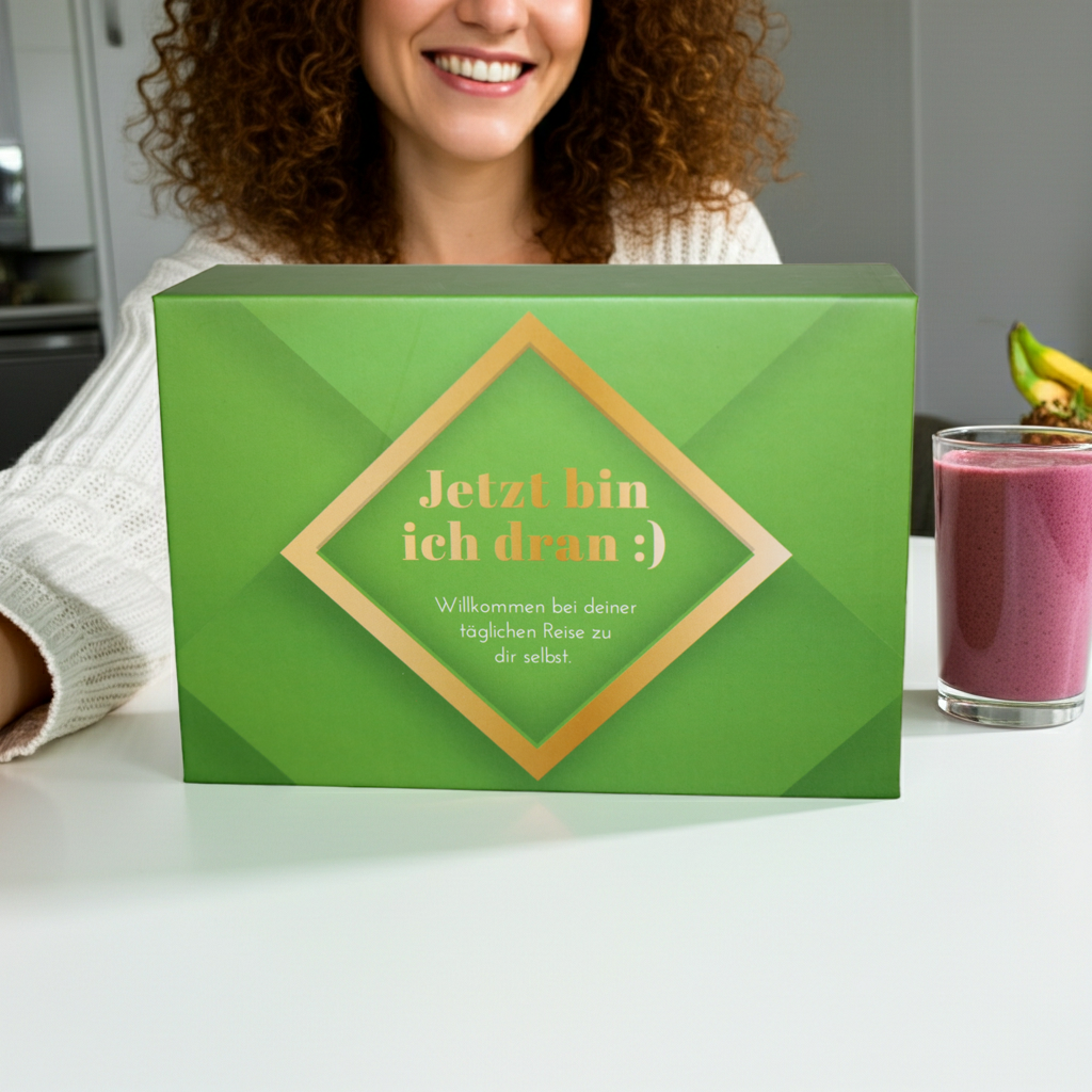 🥳 Jetzt bin ich dran! Keine Diät. 💫 Dein täglicher Begleiter für Leichtigkeit und Bewusstsein.