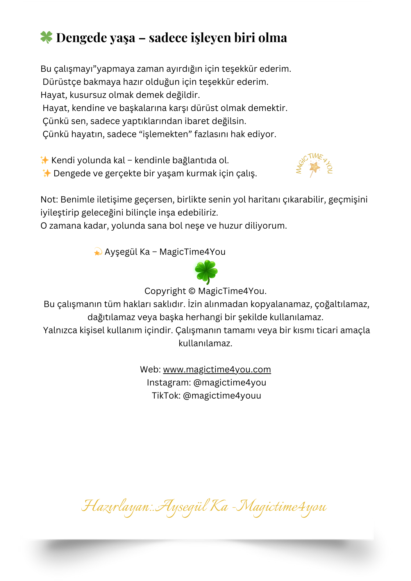 Kimin için yaşıyorsun? eKitap
