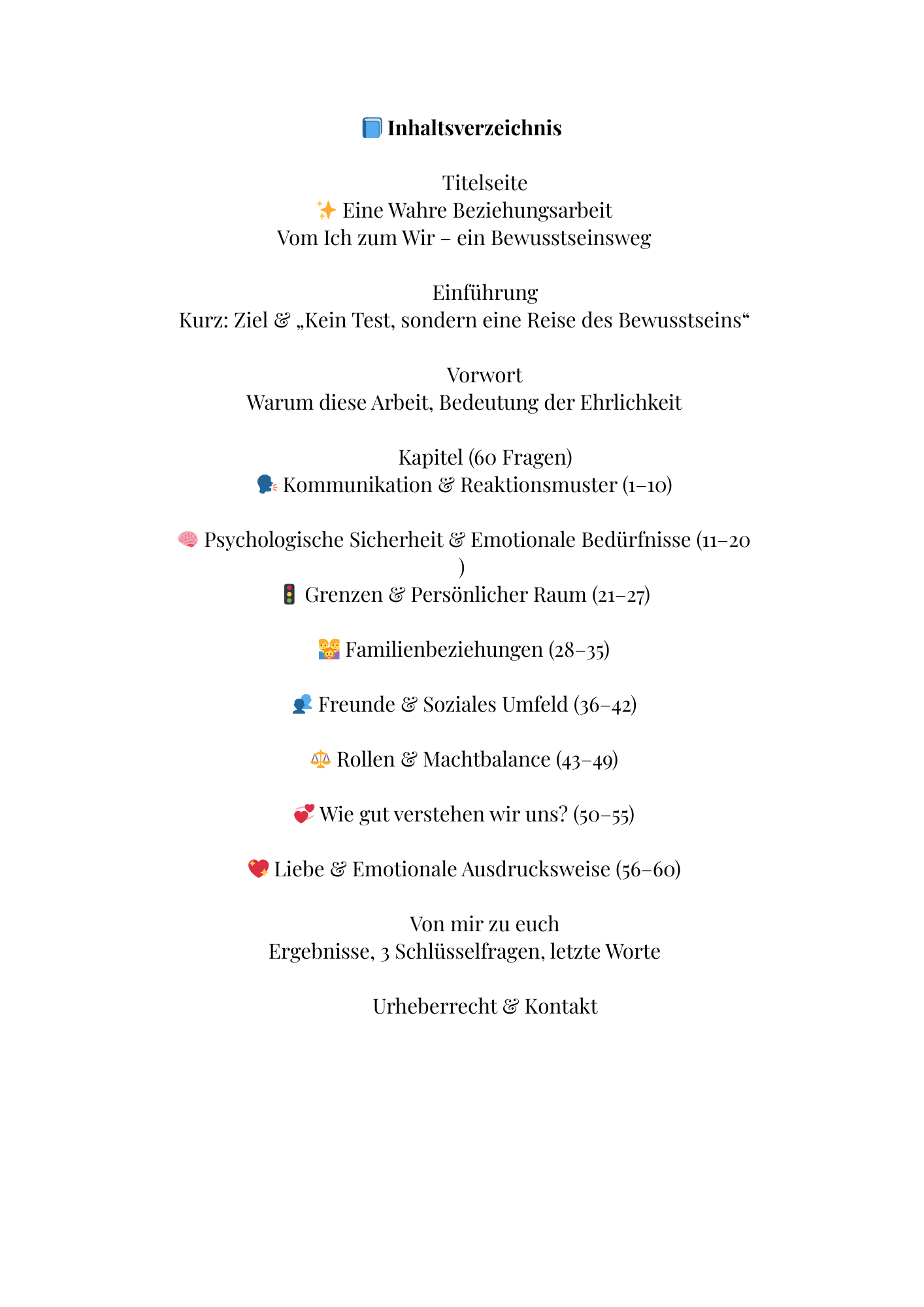 Eine wahre Beziehungsarbeit eBook