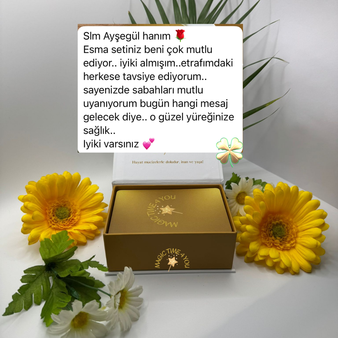 💫 99 Esma ile(Allah’ın isimleri) Pozitif enerjileri hayatına çek 💫 Dileğini duaya dönüştüren ömürlük kart seti senin için hazırlandı 💚