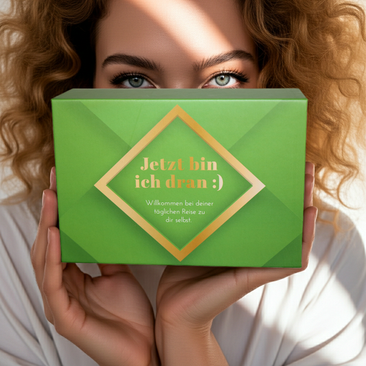 🥳 Jetzt bin ich dran! Keine Diät. 💫 Dein täglicher Begleiter für Leichtigkeit und Bewusstsein.