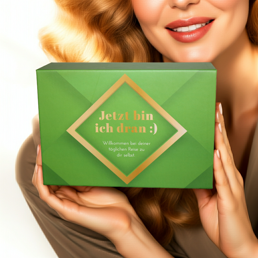 🥳 Jetzt bin ich dran! Keine Diät. 💫 Dein täglicher Begleiter für Leichtigkeit und Bewusstsein.