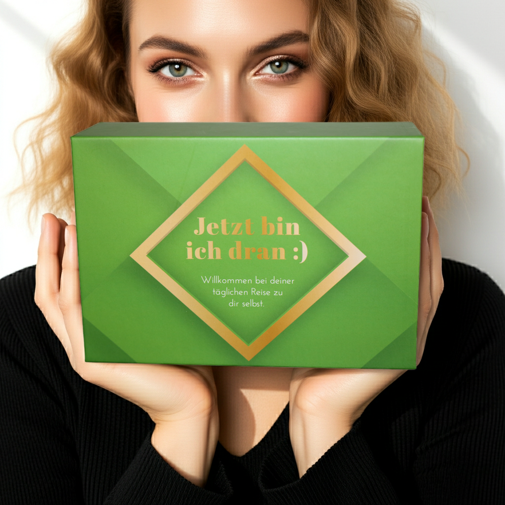 🥳 Jetzt bin ich dran! Keine Diät. 💫 Dein täglicher Begleiter für Leichtigkeit und Bewusstsein.