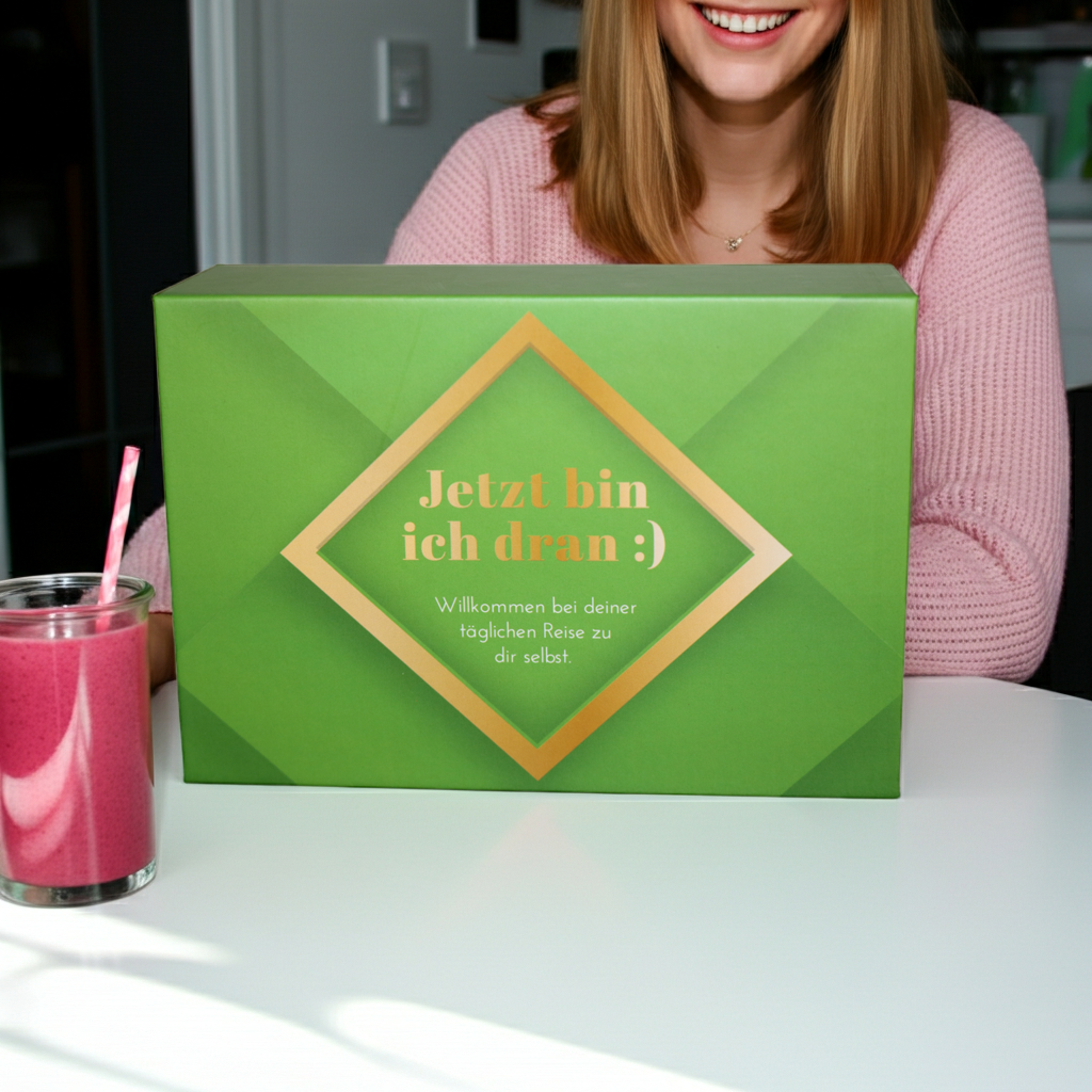 🥳 Jetzt bin ich dran! Keine Diät. 💫 Dein täglicher Begleiter für Leichtigkeit und Bewusstsein.