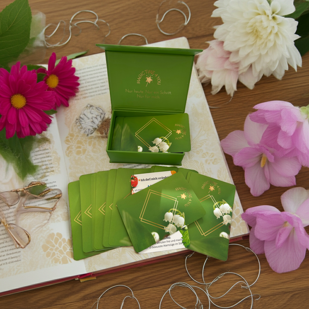 🥳 Jetzt bin ich dran! Keine Diät. 💫 Dein täglicher Begleiter für Leichtigkeit und Bewusstsein.